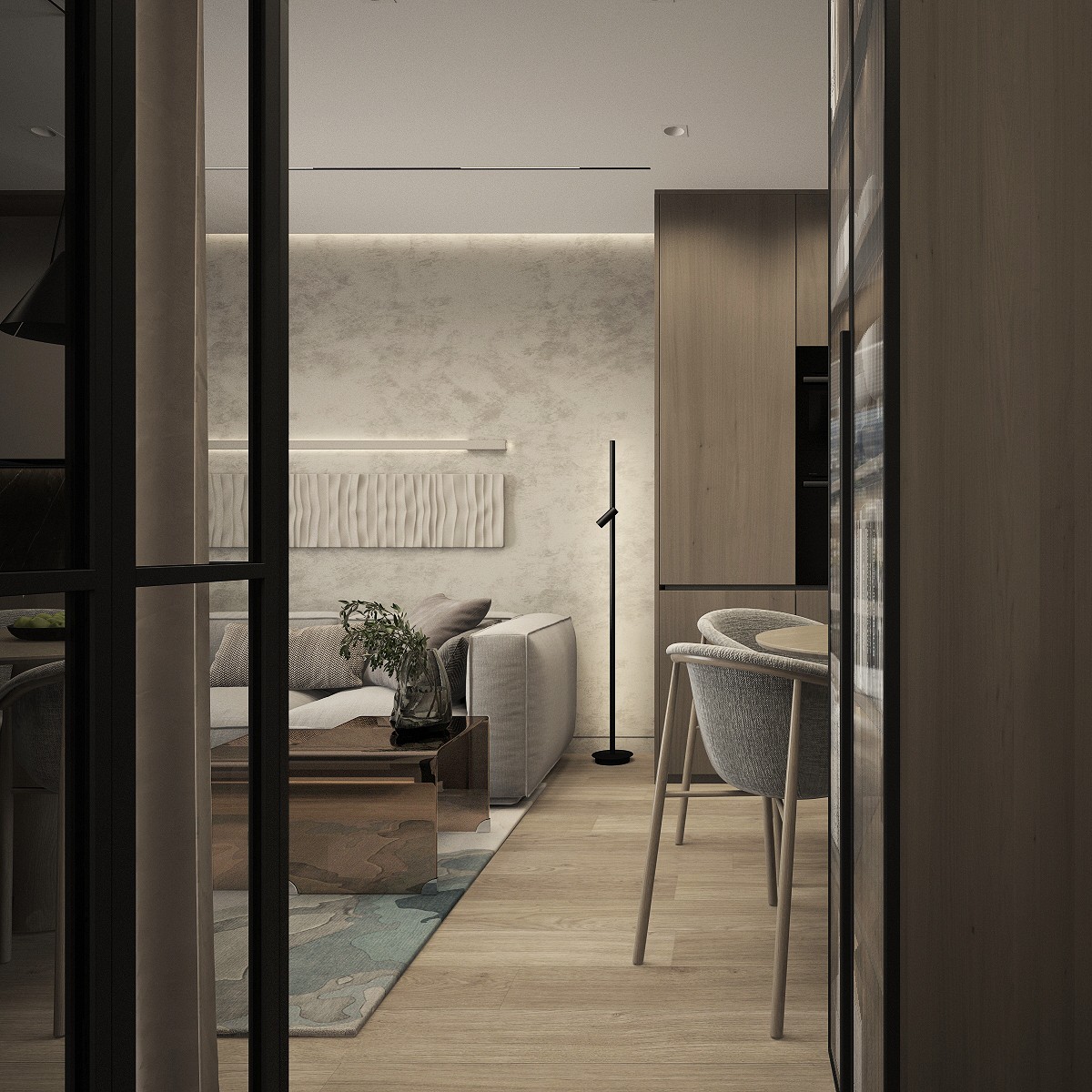 Квартира ЖК Сибиряков. 43 м²